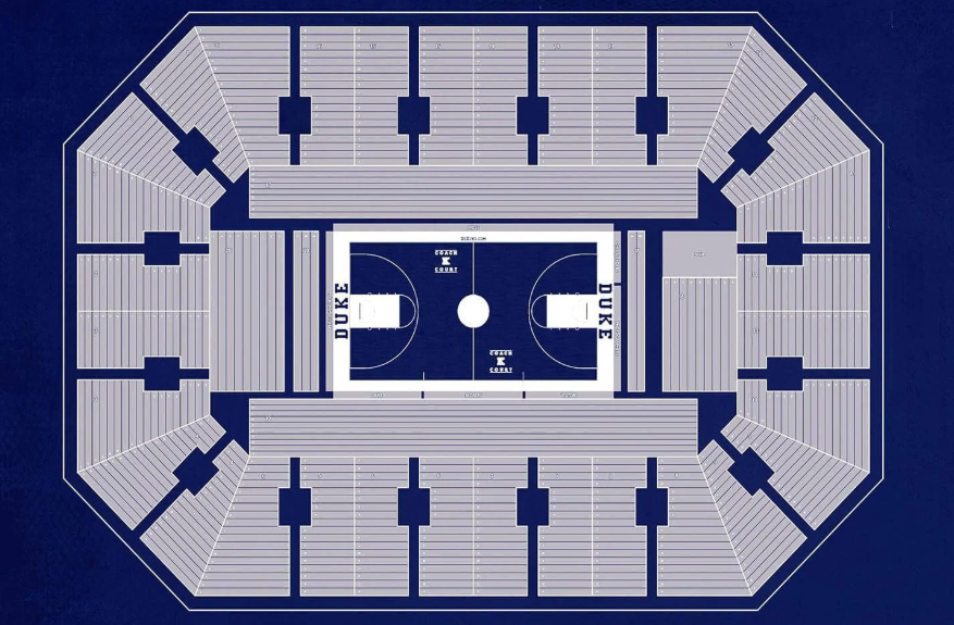 Cameron Indoor Stadium-Seating Chart