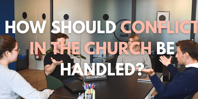 private reconciliation prayer reflecting Matthew 18 in church conflict resolution