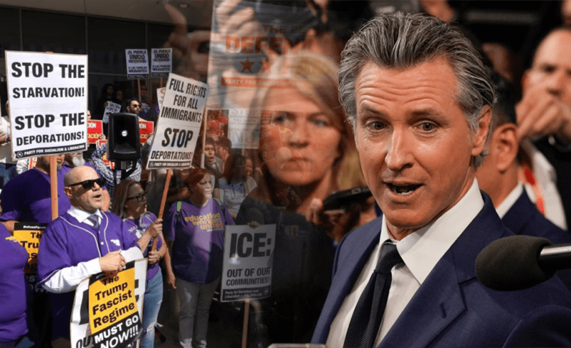 Stephen Miller vs. Gavin Newsom