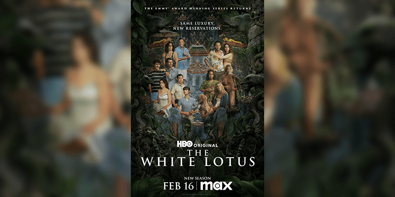 White Lotus S3 characters ranked poster showing all main characters
